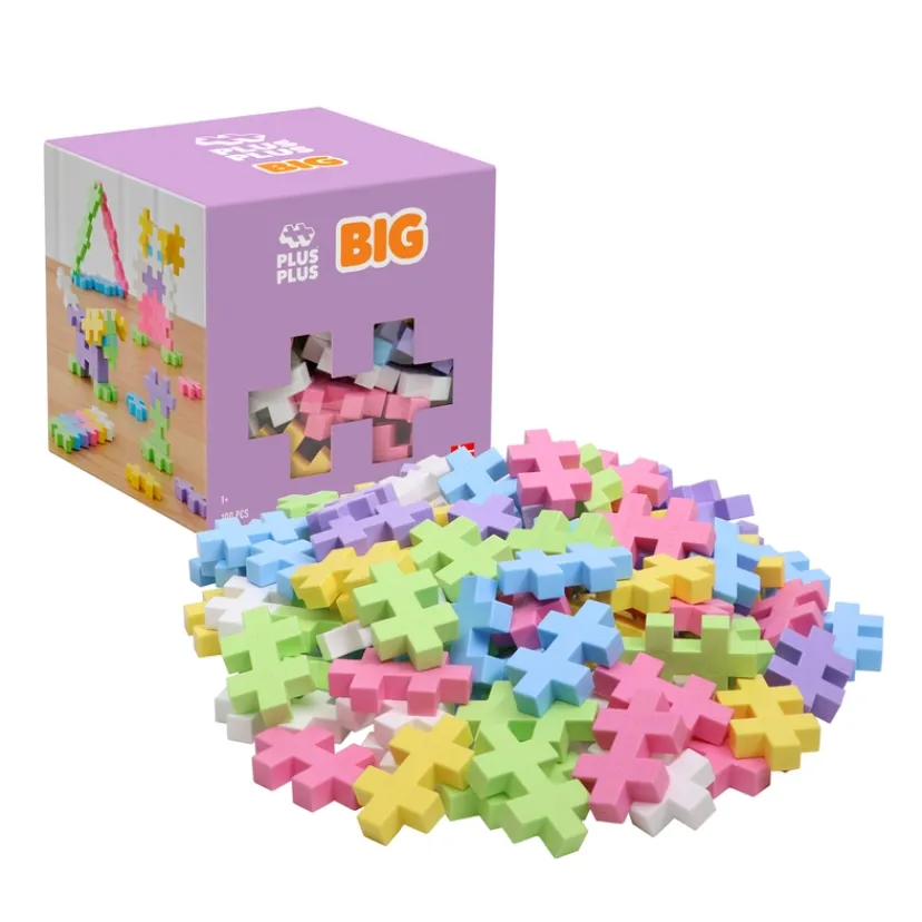Plus-Plus BIG Pastel Mix / 100 pcs>Plus Plus Online