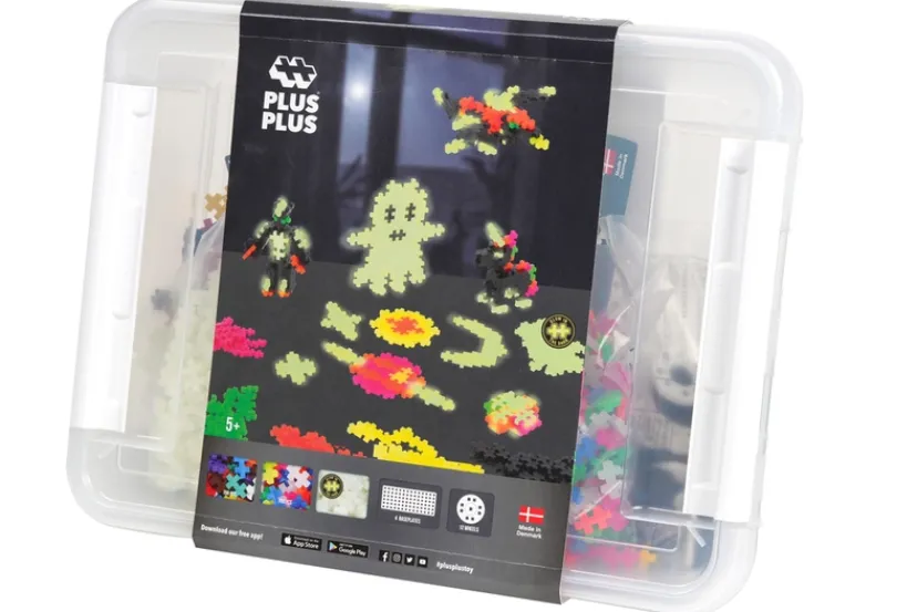 Plus-Plus Build and Glow Storage Box / 2000 pcs>Plus Plus New
