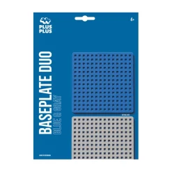Plus-Plus byggeplade blå/grå 2-pak><noscript><img width=
