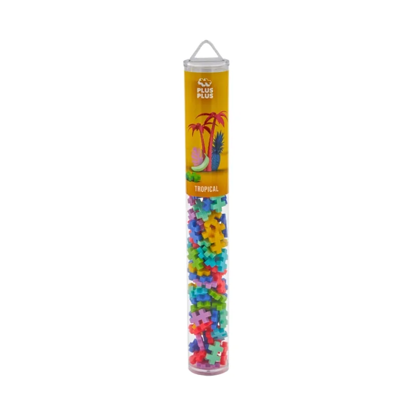 Plus-Plus Tropical mix / 100 pcs Tube>Plus Plus