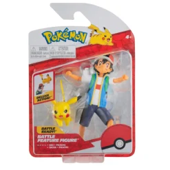 Pokemon battle feature figure Ash and Pikachu>Pokémon Best