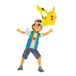 Pokemon battle feature figure Ash and Pikachu><noscript><img width=