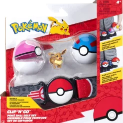 Pokemon clip n go belt set Eevee>Pokémon Clearance