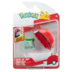 Pokemon clip n go Bulbasaur with poke ball>Pokémon Clearance