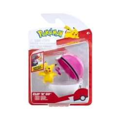 Pokemon clip n go Pikachu with love ball>Pokémon