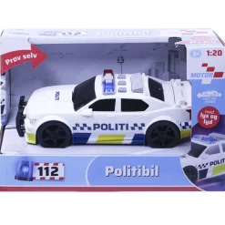 Politibil med lys og lyd 19 cm> New