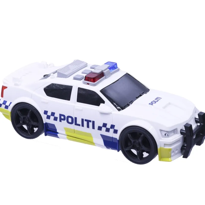Politibil med lys og lyd 19 cm> New