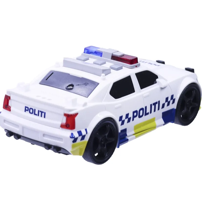 Politibil med lys og lyd 19 cm> New