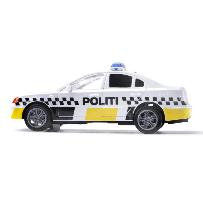 Politibil med lys og lyd 13,5 cm> Sale