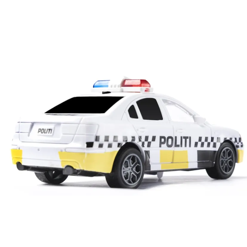 Politibil med lys og lyd 13,5 cm> Sale