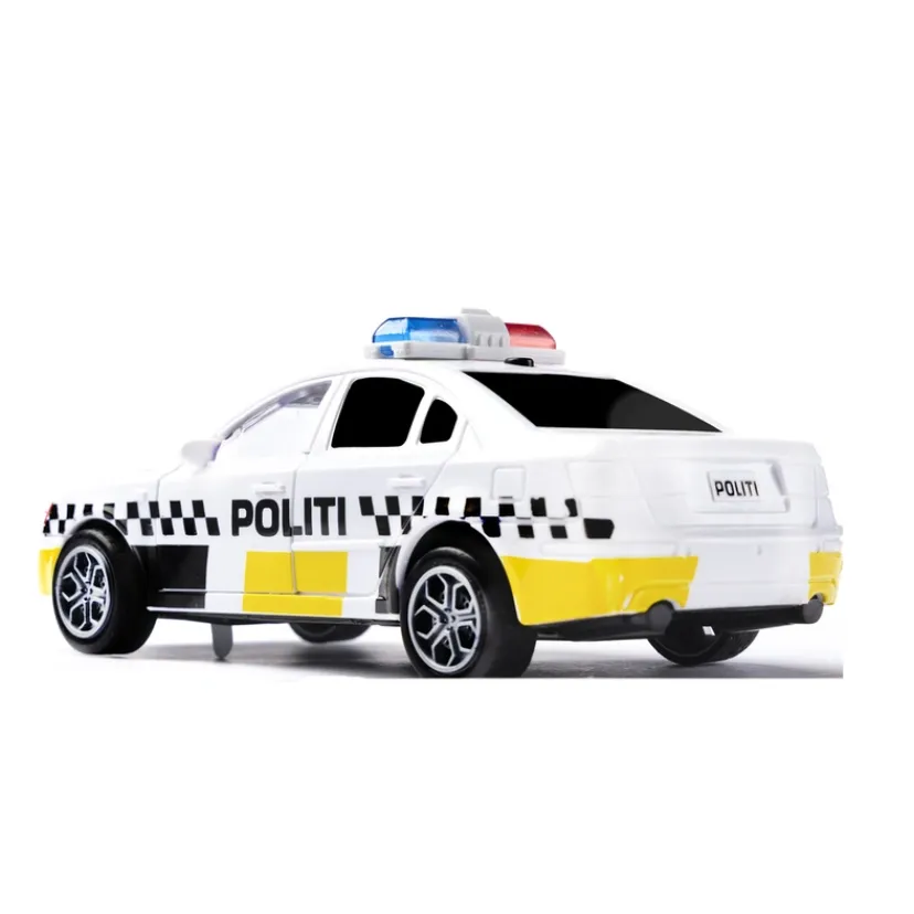 Politibil med lys og lyd 13,5 cm> Sale