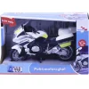 Politimotorcykel med lys og lyd 18 cm> Best