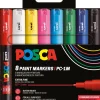 Paintmarker Uni PC-1M 8P sæt basic colors>POSCA Sale