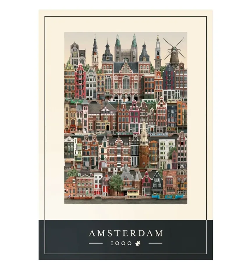 Puslespil Amsterdam 1000 brikker>Martin Schwartz Hot