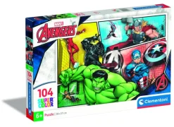 Puslespil Avengers 104 brikker>Clementoni New