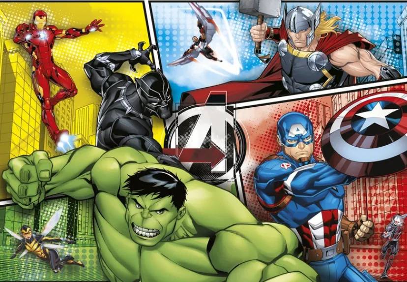 Puslespil Avengers 104 brikker>Clementoni New
