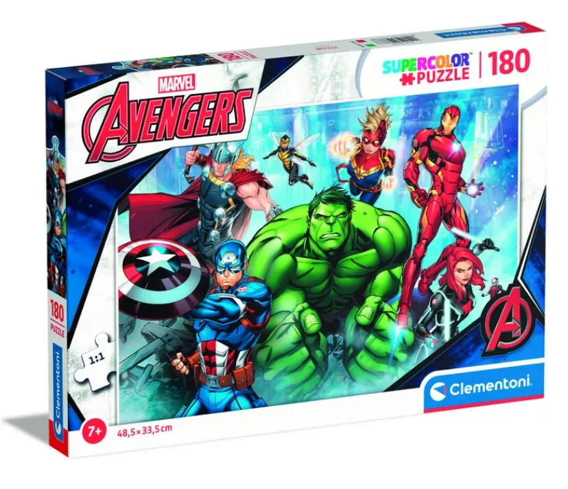 Puslespil Avengers 180 brikker>Clementoni New