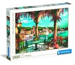 Puslespil Balcony view of Lake Como 1000 brikker>Clementoni Sale