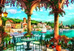 Puslespil Balcony view of Lake Como 1000 brikker>Clementoni Sale