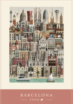Puslespil barcelona 1000 brikker>Martin Schwartz Discount