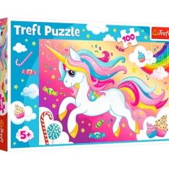 Puslespil Beautiful unicorn 100 brikker>TREFL New