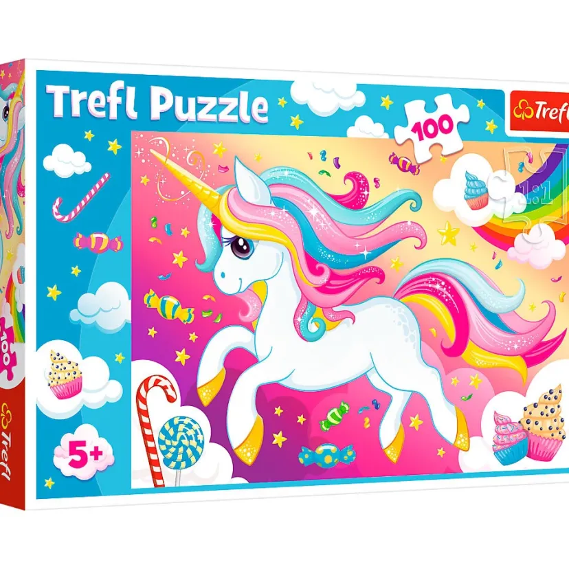 Puslespil Beautiful unicorn 100 brikker>TREFL New