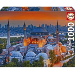 Puslespil Blue Mosque Istanbul 1000 brikker>Educa Online