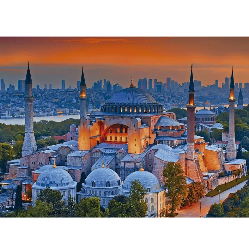Puslespil Blue Mosque Istanbul 1000 brikker>Educa Online