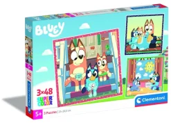 Puslespil Bluey 3x48 brikker>Clementoni Best