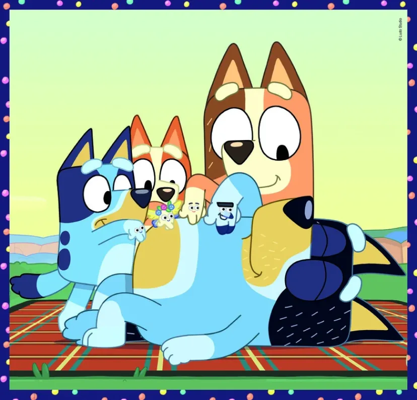 Puslespil Bluey 3x48 brikker>Clementoni Best