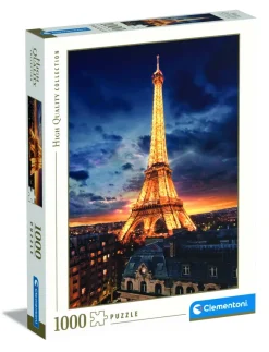 PUSLESPIL TOUR EIFFEL 1000 BRIKKER>Clementoni