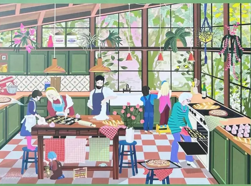 PUSLESPIL COSY KITCHEN 1000 BRIKKER>ViSSEVASSE Outlet