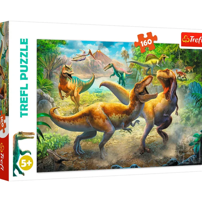 Puslespil Fighting tyrannosaurs 160 brikker>TREFL Online