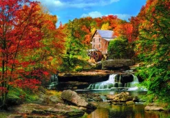 PUSLESPIL GLADE CREEK GRIST MILL 2000 BRIKKER>Clementoni