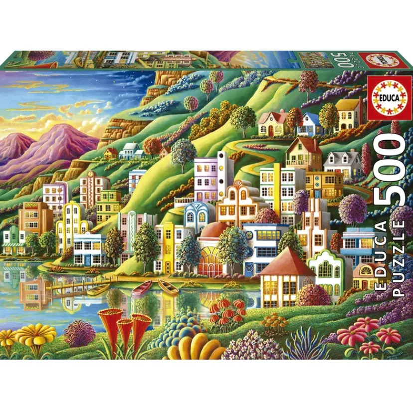 Puslespil Hidden harbor 500 brikker>Educa Outlet