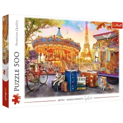 Puslespil Holidays in Paris 500 brikker>TREFL Online