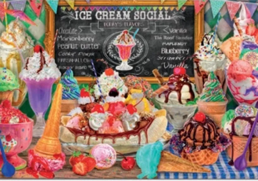Ice Cream Shop 500 brikker>Puslespil Clearance
