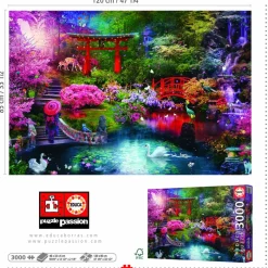 Puslespil Japanese Garden 3000 brikker><noscript><img width=