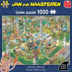 Puslespil JvH BBQ Party! 1000 brikker>Jan Van Haasteren New