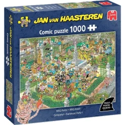 Puslespil JvH BBQ Party! 1000 brikker>Jan Van Haasteren New