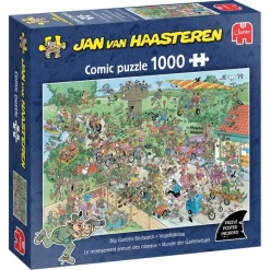 Puslespil JVH Big Garden Birdwatch 1000 Brikker>Jan Van Haasteren Outlet