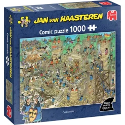 PUSLESPIL JVH CASTLE CONFLICT 1000 BRIKKER>Jan Van Haasteren