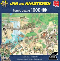 Puslespil JvH Jungle Tour 1000 brikker>Jan Van Haasteren Hot