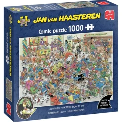Puslespil JvH Ludo Battle 1000 brikker>Jan Van Haasteren Outlet