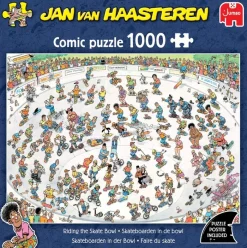 Puslespil JvH Riding the Skate Bowl 1000 brikker>Jan Van Haasteren Online