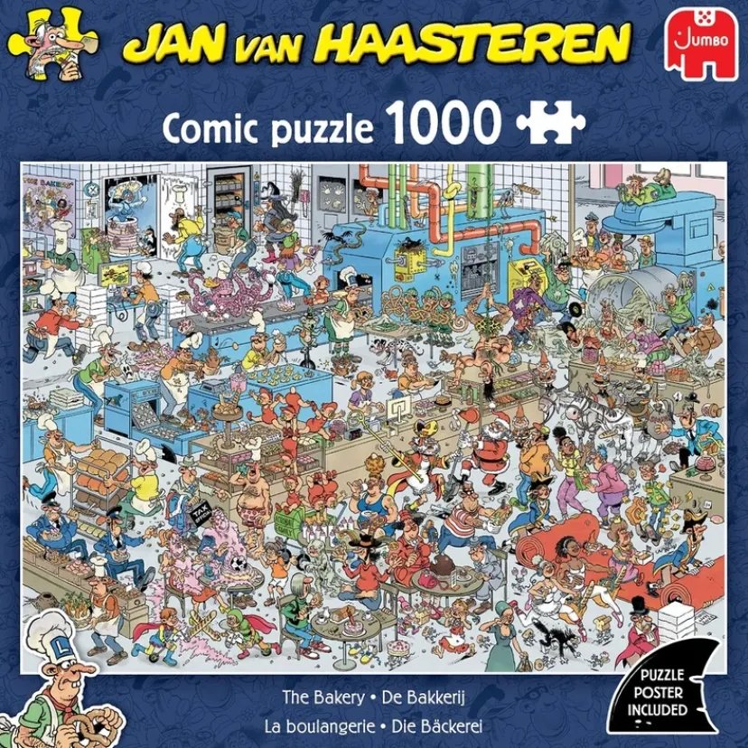 Puslespil JVH The Bakery 1000 Brikker>Jan Van Haasteren Best