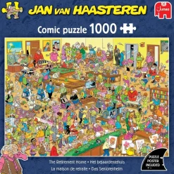 Puslespil JvH The Retirement Home 1000 brikker>Jan Van Haasteren Clearance