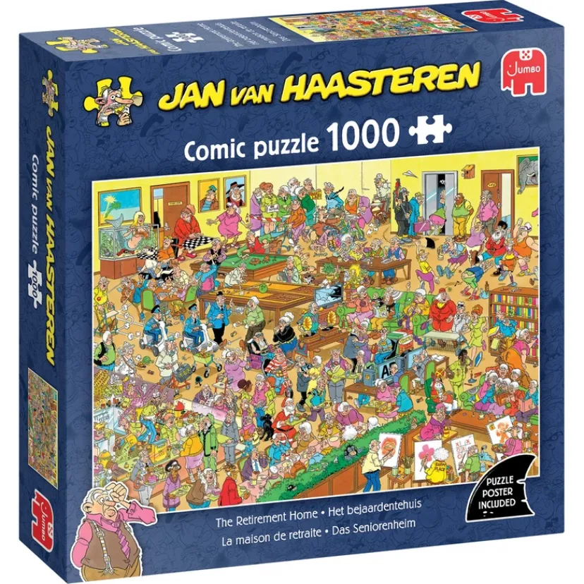 Puslespil JvH The Retirement Home 1000 brikker>Jan Van Haasteren Clearance