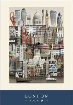 Puslespil london 1000 brikker>Martin Schwartz New