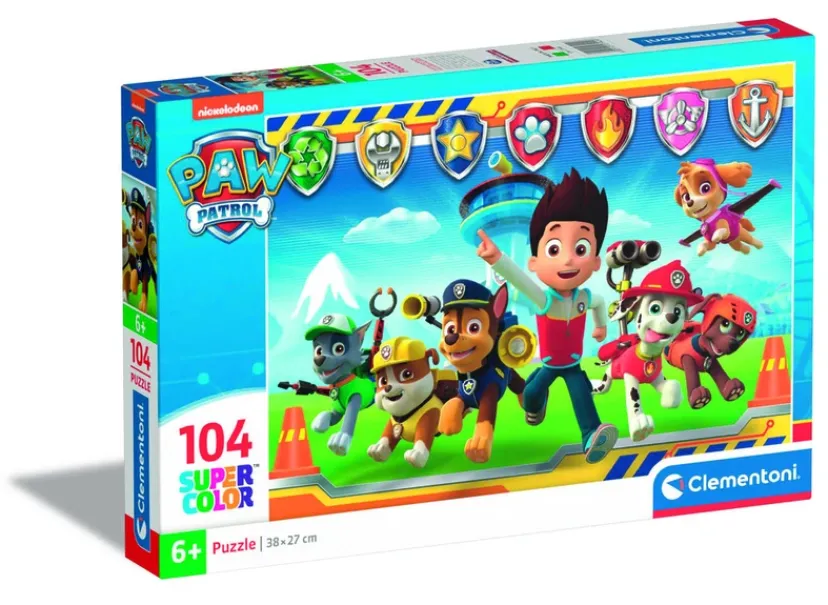 Puslespil Paw Patrol 1, 104 brikker>Clementoni Sale